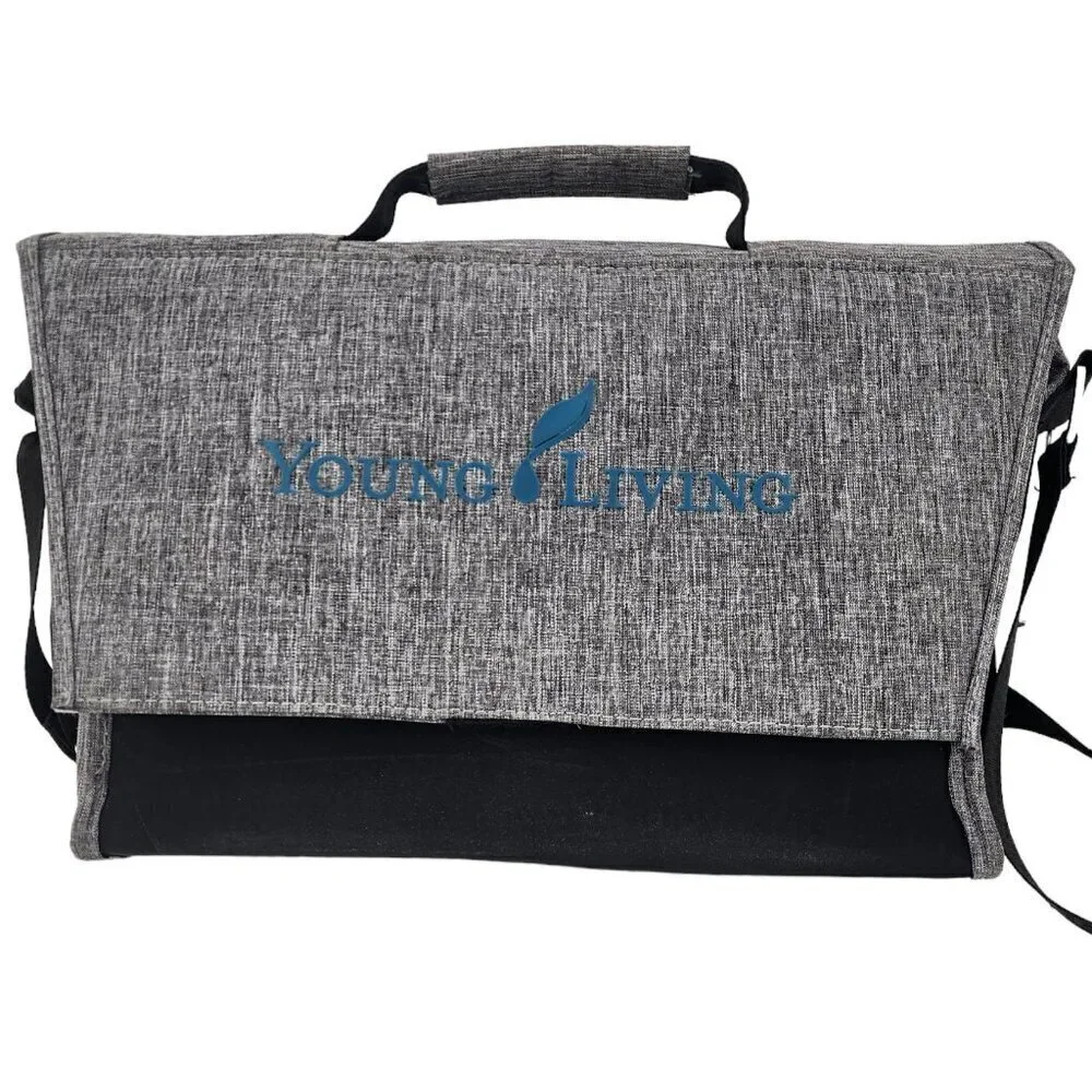 Young Living Essential Oils 2017 Convention Gray Messenger Bag